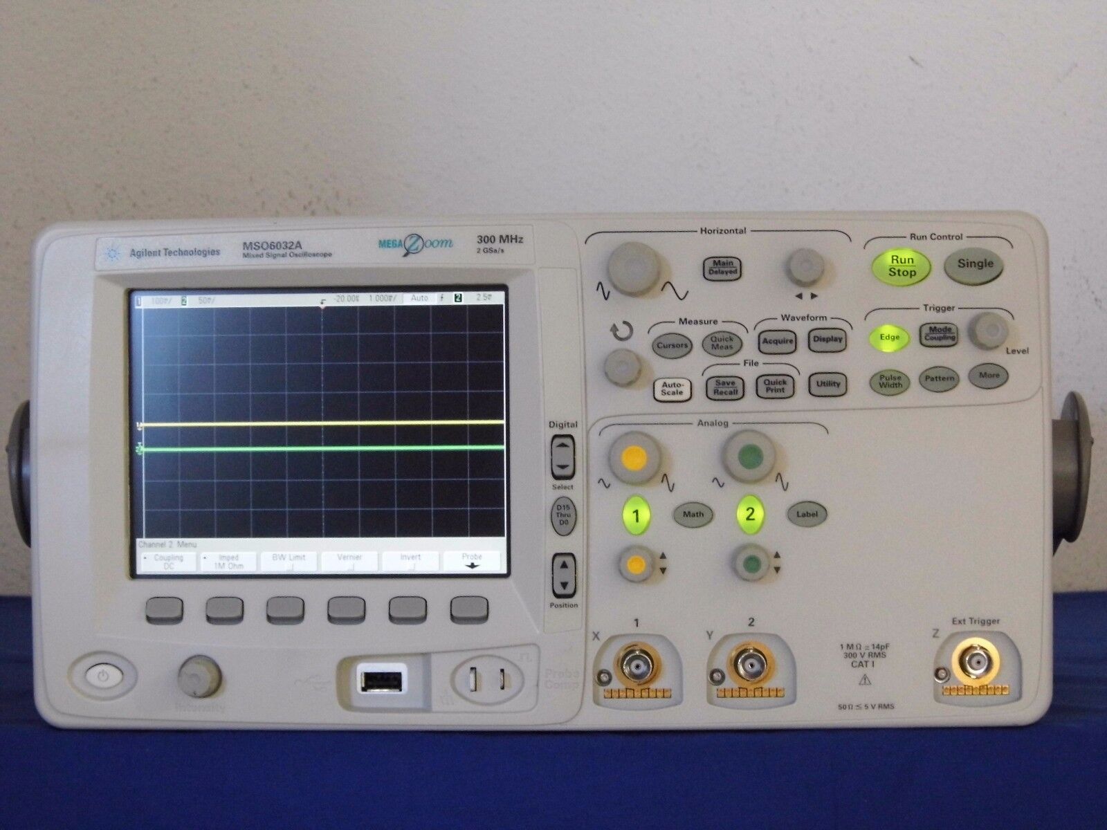 Agilent MSO6032A Mixed Signal 300 MHz, 2+16 Ch DSO6032A (many in stock) Agilent MSO6032A Mixed Signal 300 MHz, 2+16 Ch DSO6032A (many in stock)
